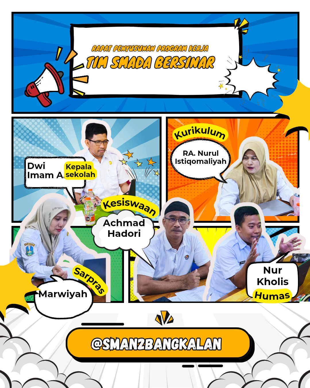 Struktur Organisasi SMA NEGERI 2 BANGKALAN